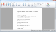 Freemore PDF to JPG PNG TIF Converter screenshot